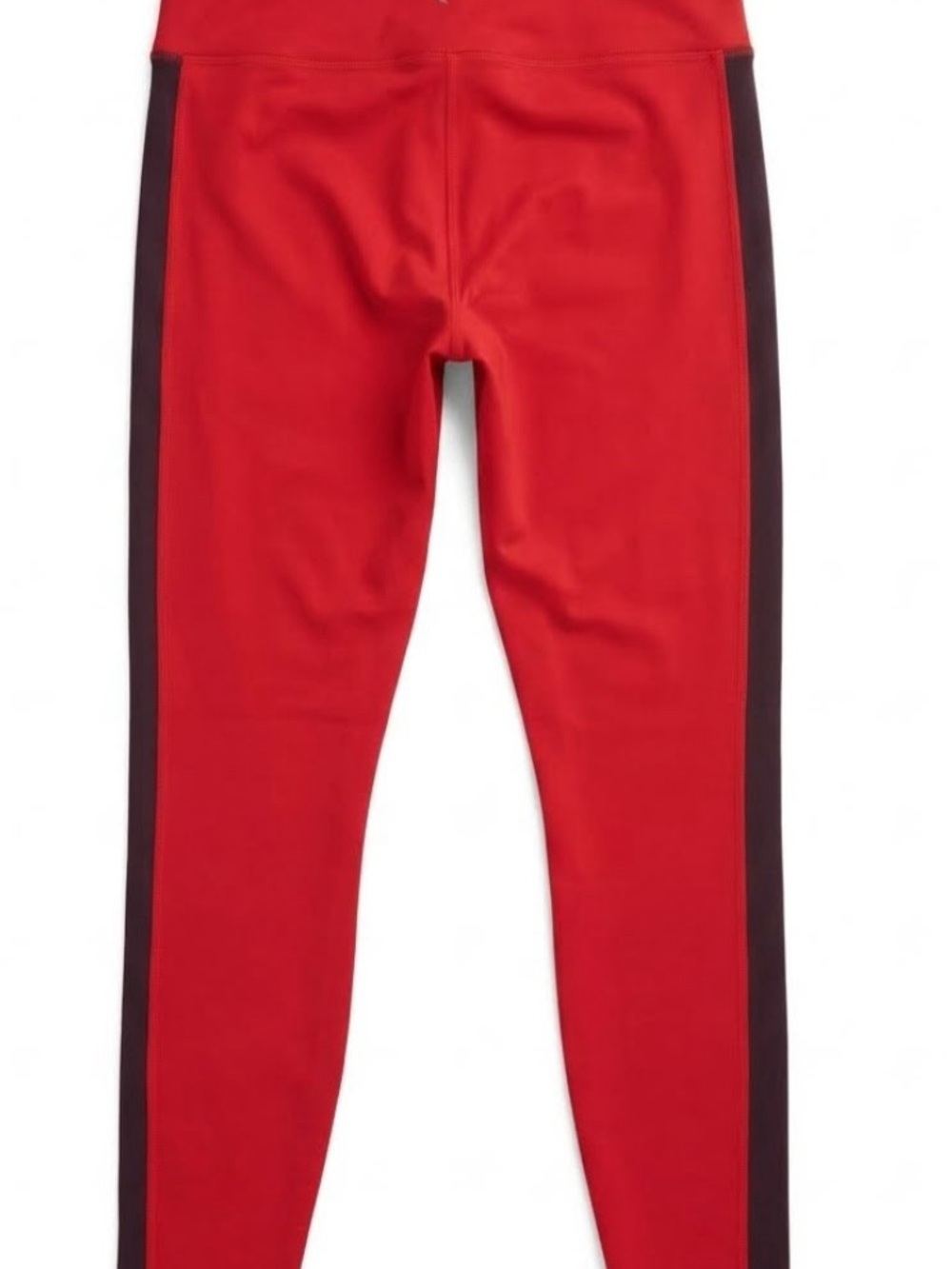 ZYIA Active Red Royalty Stripe Light N Tight Hi-Rise Performance Leggings 20